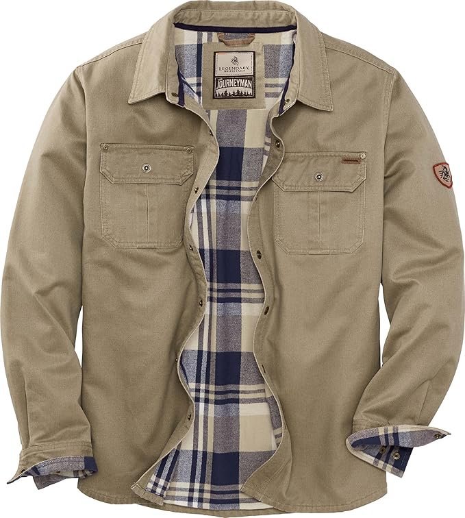 Legendary Whitetails Men's Buck Camp Flannel Shirt
