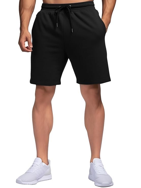 boffi ... Bee-Fits Men's 100% Cotton Shorts Two Pocket with Zipper Pocket Sporty Shorts