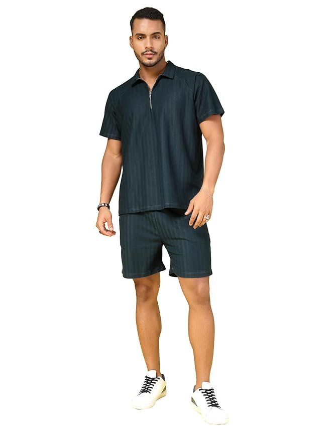 Rigo Oversized Co-ord Set for Men | Night Suit Set for Men | Lounge-wear Nightdress Pajama Set for Mens & Boys | Night Wear, Beach Wear, Vacation Wear